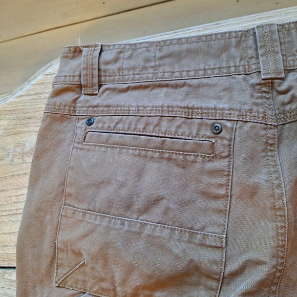 RedHead Canvas Outdoor Pants for Men - Field Khaki - 34x34 - Picture 9 of 12